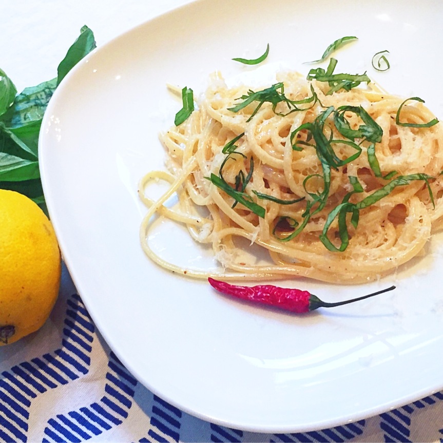 Sunshine On A Plate: Spaghetti Al Limone